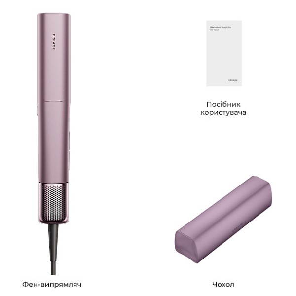 Фото - Выпрямитель волос Dreame Aero Straight Pro Rosy Purple (AMS02A-RP)